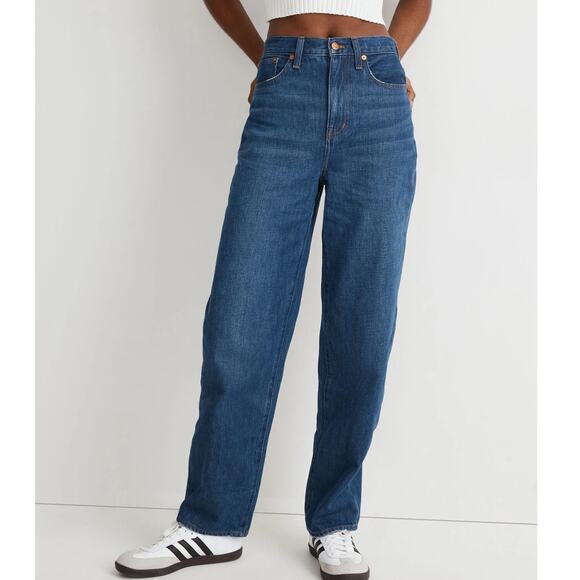 Madewell Denim - Madewell Women's Straight Leg Jeans - Blue